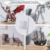 6 Pieces Metal Model Kits Tool Sets, Edges Tabs Cylinder