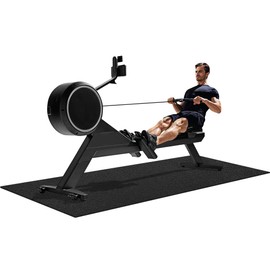 Treadmill Mat 96"x36", WERCHO Walking Pad Mat for Carpet Hardwood Floors 6mm Heavy-Duty Exercise Equipment Mat for Rowing Machine, Treadmil Pad, Spin Bike, Elliptical Trainer, Home, Gym