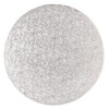 Culpitt Thick Round Turn Edge Cake Cards, Cake Boards, Silver