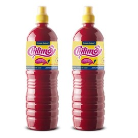 Chilimoy El Original 1.06 kg 2pack Chamoy Sin Azucar Añadido Bajo en Calorias – Salsa Mexicana Picante con Ciruela y Chile | Ideal para Frutas, Botanas y Micheladas