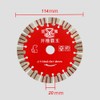 Red Diamond Cutting Blade Angle Grinder Disc Saw Blade Grooving