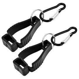 2 Pcs Work Glove Clip Glove Grabber Clip Glove Clamp Grabber Holder Hanger Labor Work Clamp Safety