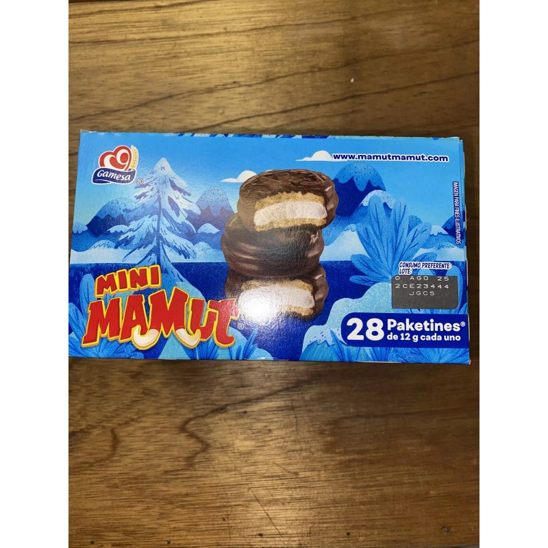 Gamesa Mexico Mini Mamut 28pc