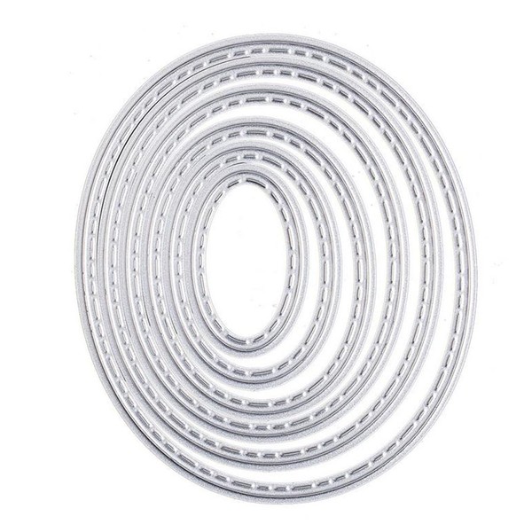 Mvchifay Cutting Dies Metal Stencils Scrapbooking Tool DIY Craft Carbon