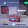 NOUS ZigBee Smart Switch Module mit Leistungsmessung, 2 Kanäle, AC