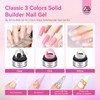 Saviland Builder Gel Length Solid Builder Nail Gel Kit Beginner: