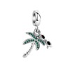 MiiFort Women Hawaii Plam Tree Charm for Bracelets Pendant Necklaces