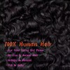 Extensiones de cabello humano rizado birmano con ondas al agua,