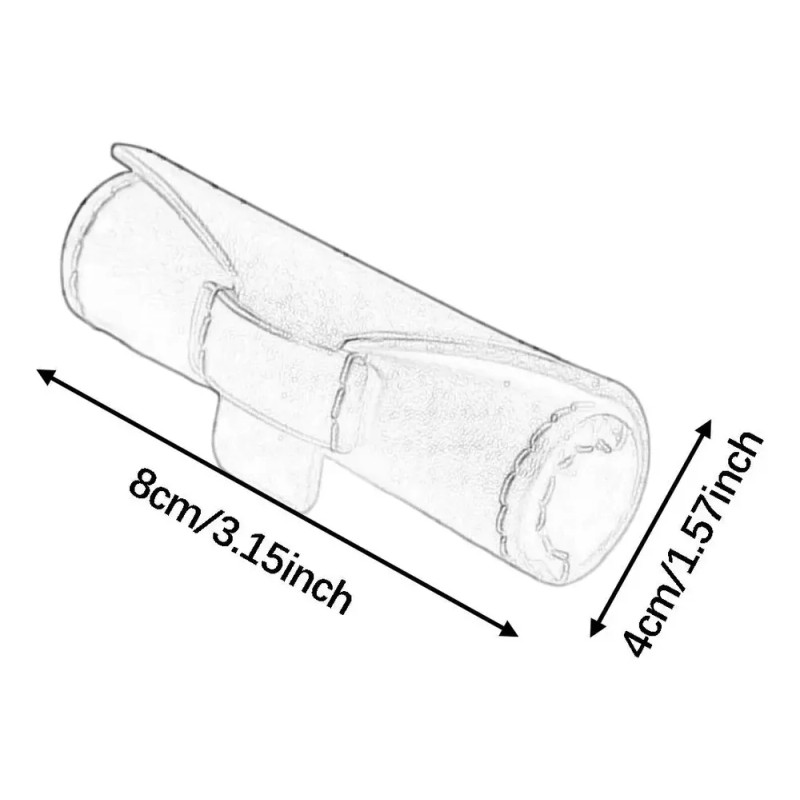Mini Bolso Para Labial Estuche Porta Labiales Funda Azul