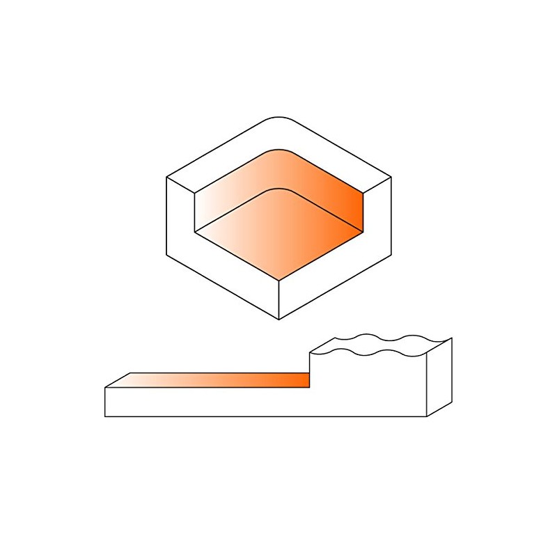CMT Orange Tools 663.007.11 Planing Mill with Reversible Plates HM
