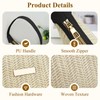 Mabecol Women's Straw Shoulder Bag - Summer Hobo Bag Handbag
