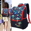 Children Cartoon Dinosaur Pattern Backpack Kid Cute Travel Portable Schoolbag