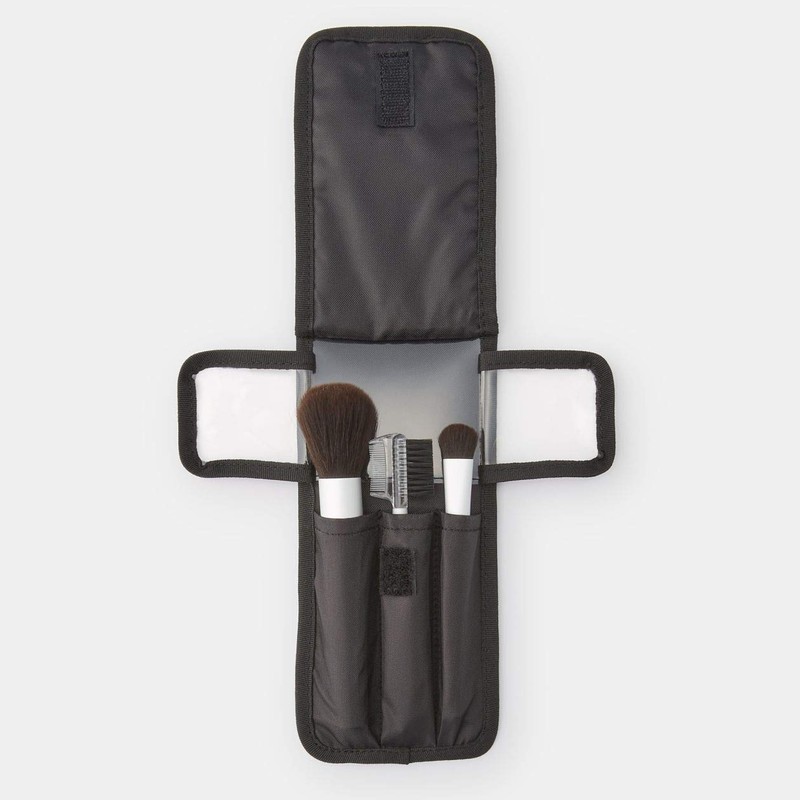 MUJI - Makeup Brush Pouch Black