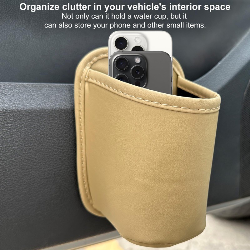 VOJKOREL Universal Door Water Cup Holder, car Multi-Function Storage Rack,