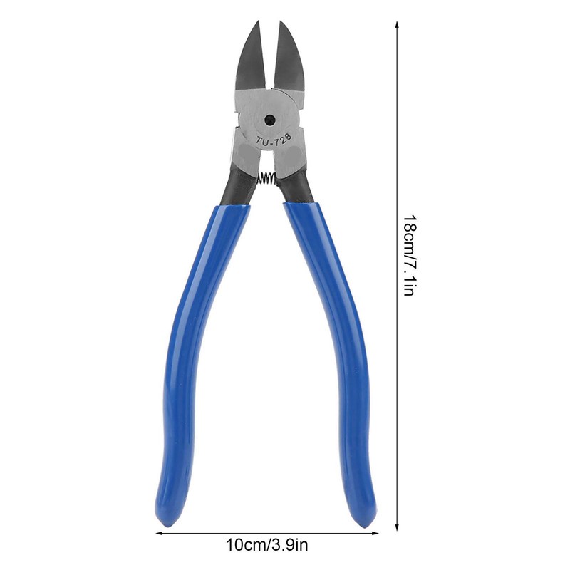 8inch Blue Diagonal Pliers Cable Nose Cutting Nippers Wire Cutter