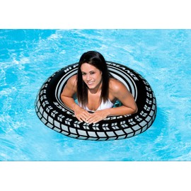 Intex Tire Tube Swim Ring, 36" (Pack of 2)