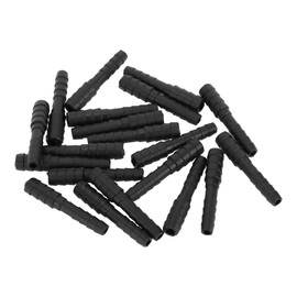 Partuto Vacuum Tubing Connector for Car Hose Reducer Connector Nylon Black 1/4"x 3/16"