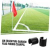 CORHAD 6 Pack Wind Flag Clips Garden Flag Pole Stopper