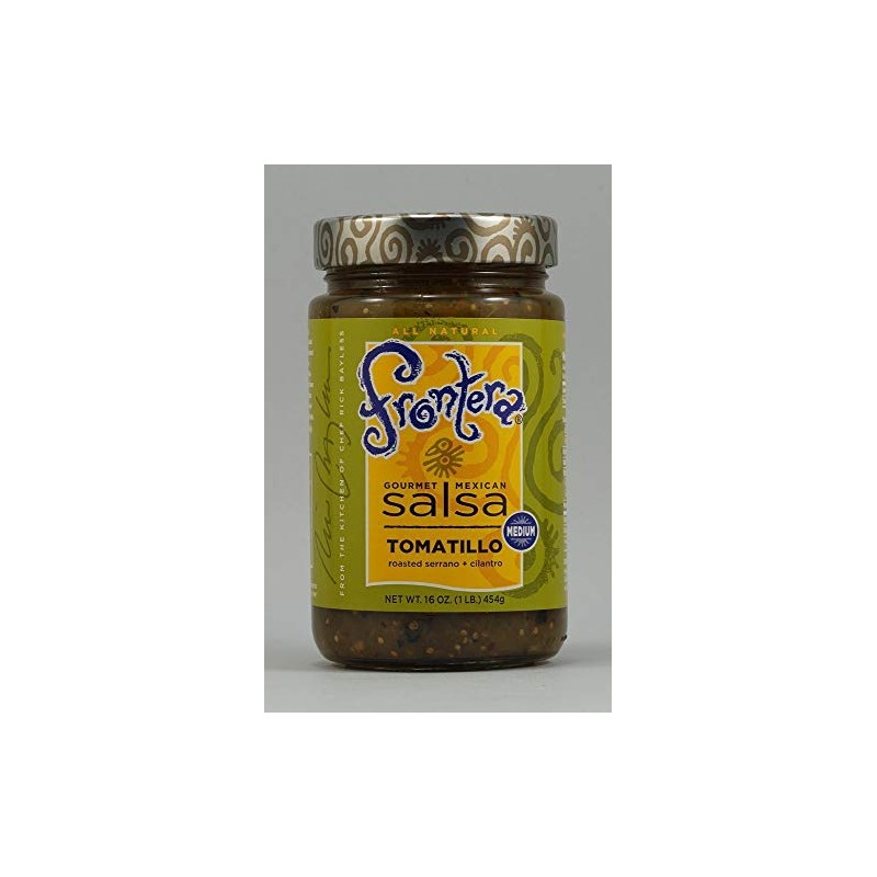 Frontera Foods Inc. Salsa, Tomatillo, Medium, 16-Ounce (Pack of 6)