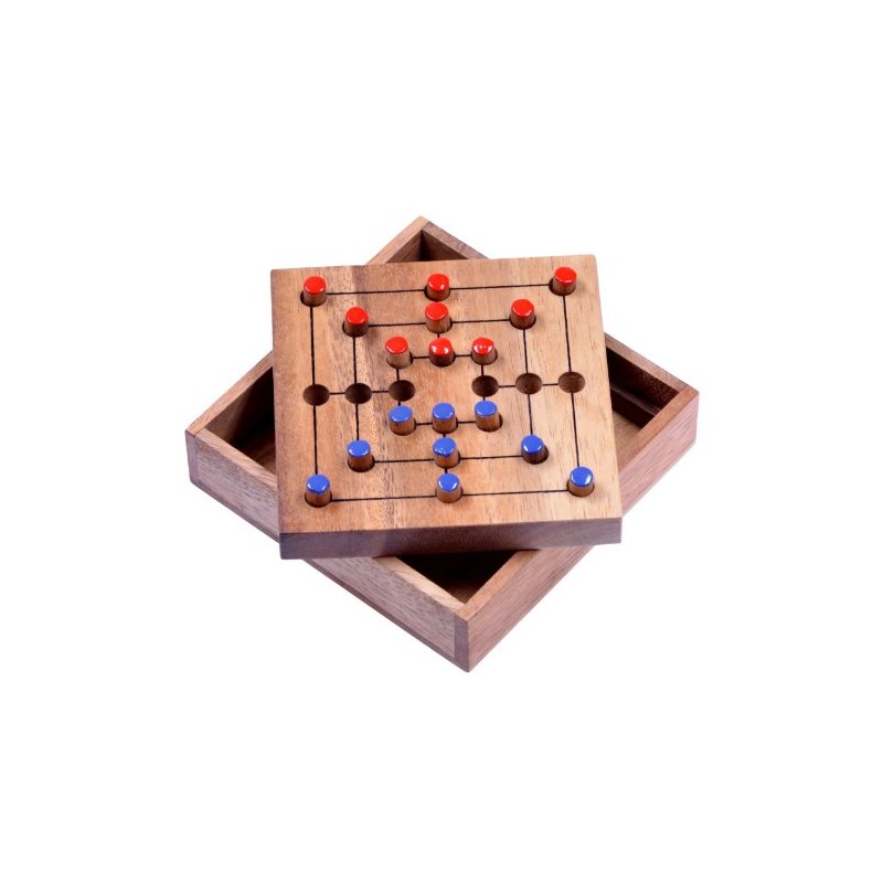 LOGOPLAY Mühle Size S - Strategy - Strategy Game -