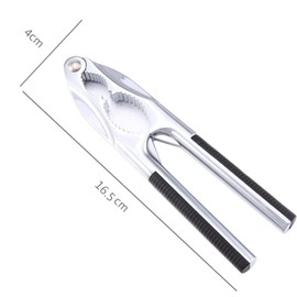 oujilet Nutcracker Pecan Cracker Nut Opener Lobster Cracker with Non Slip Grip, 16,5 cm, Metal Nut Cracker Tool for All Sorts of Nuts