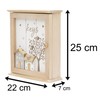 Shabby Chic Wooden Wall Mounted Key Box | Key Cabinet