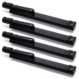 Adviace Grill Parts for Jenn-Air 720-0062-LP 720-0164 720-0165 720-0061-LP 720-0163 720-0099-NG, 4 Pack Cast Iron Burners Replacement for Jennair Jenn Air 720-0062 Gas Grill Models