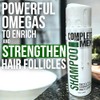 Champú para hombres para cabello más grueso champú fortalecedor completo,