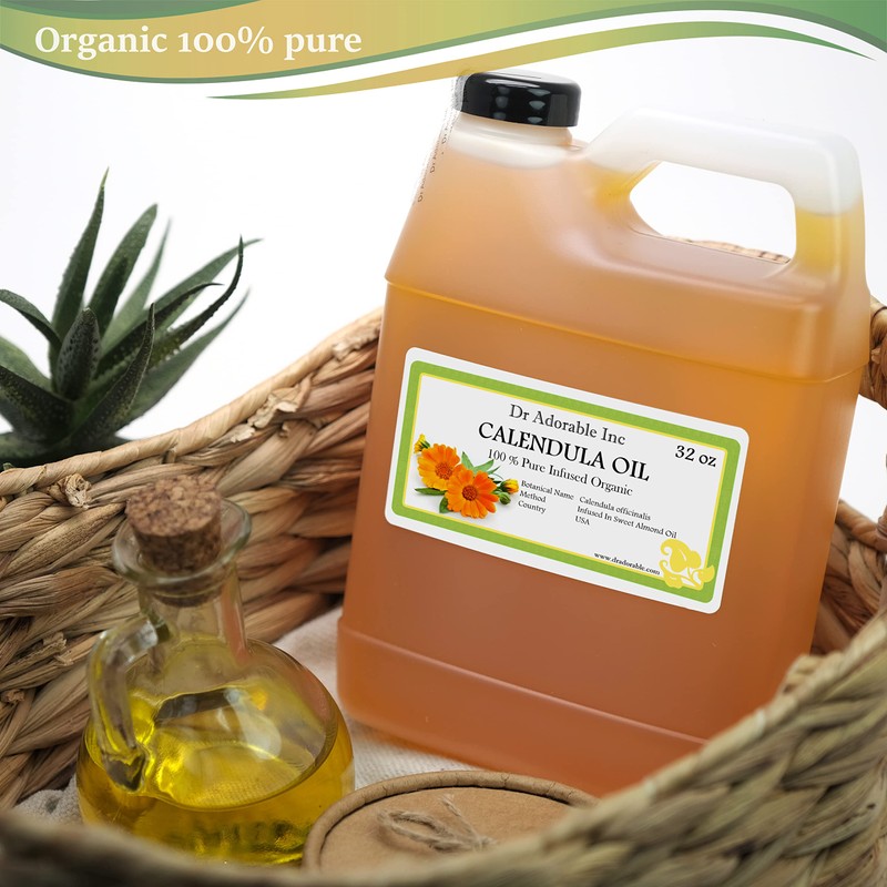 Dr Adorable - 32 oz - Calendula Infused Oil -