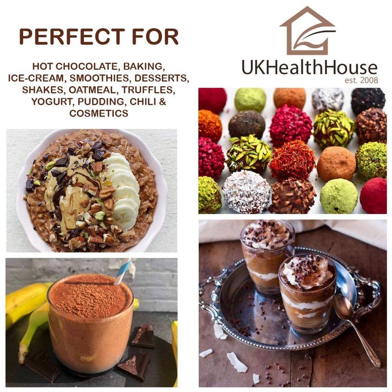 Raw Certified Premium Cocoa/Cacao Powder 250g - Peruvian - Superfood