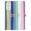 Busy B Appointment Weekly Planner Diary 2025 - Multicoloured Striped
