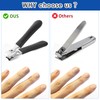 Toe Nail Clippers for Thick Nails,Large Nail Clippers,Heavy Duty Toe