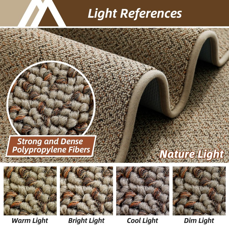 COSY HOMEER Kitchen Rugs Non-Slip Washable Kitchen Floor Mats 17"x30"