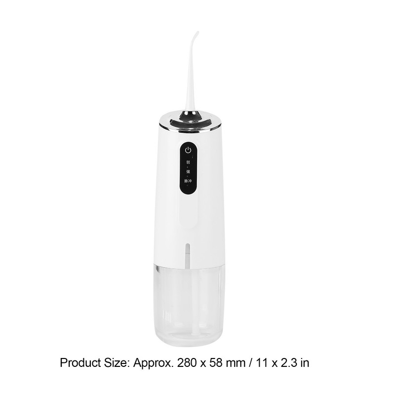 3 Mode Oral Irrigator Portable Teeth Flusher USB Charging Water