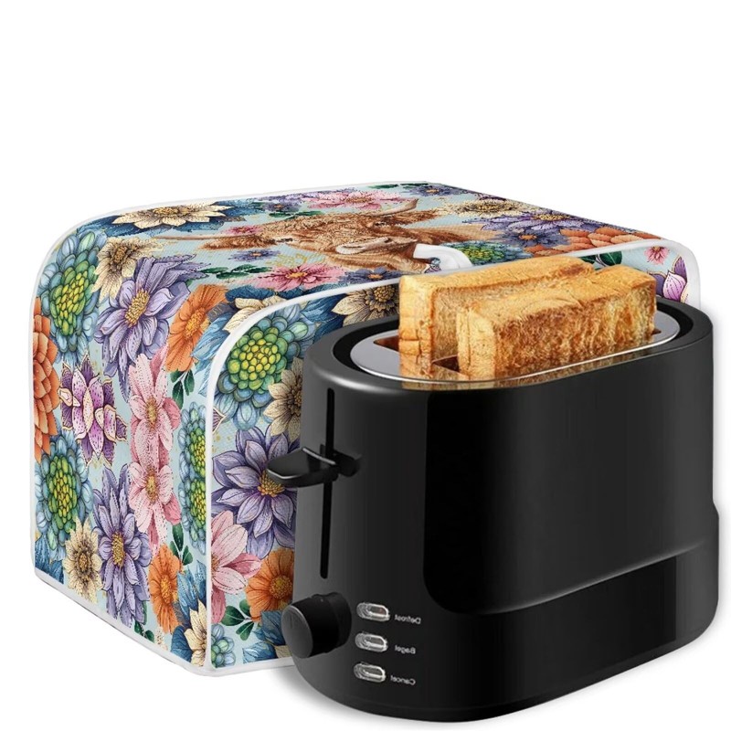 NETILGEN 2 Slice Toaster Dust Cover with Top Hook Kitchen