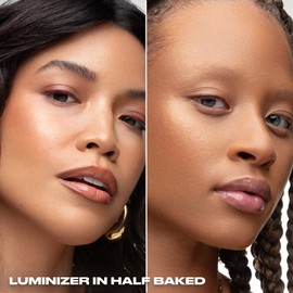 Urban Decay, Face Bond Highlighter, Iluminador Líquido Para Rostro, Ojos y Cuerpo, Resistente al Agua e Intransferible, de Larga Duración, Con 3% de Niacinamida, 30 ml, Half Baked