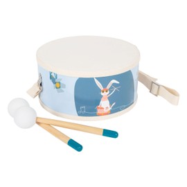 small foot Groovy Beats 12250 Children's Drum with Adjustable Strap Musical Early Education 3+ Years