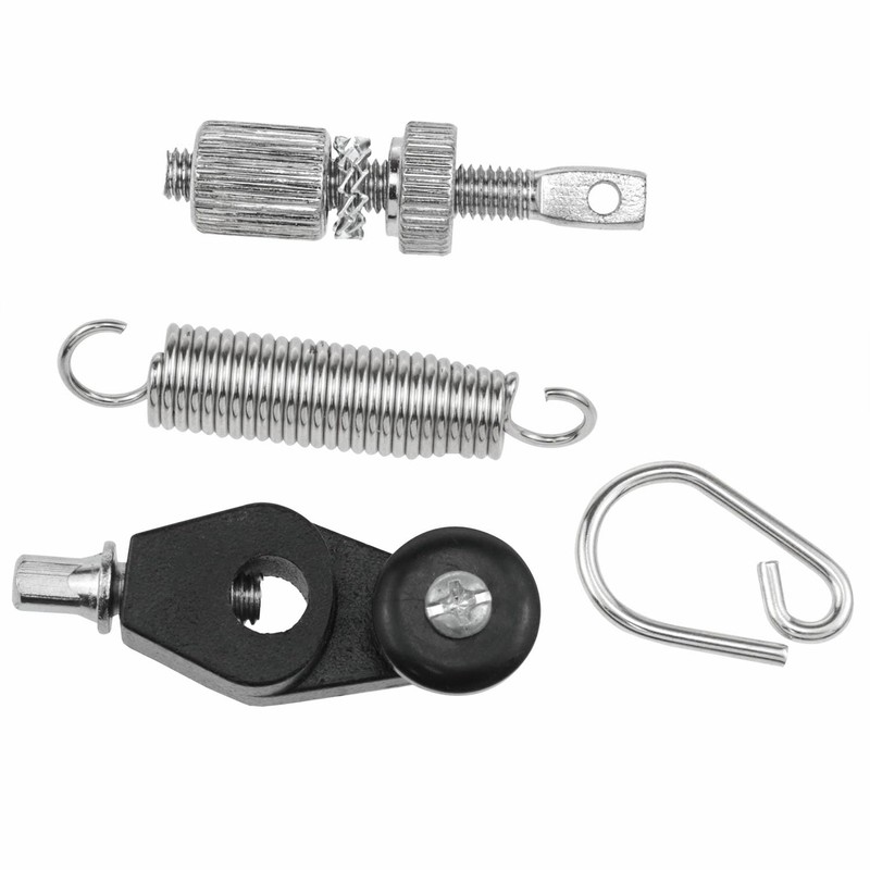 PIYANYO 1Set Silver Metal Bass Drum Pedal Spring Assembly
