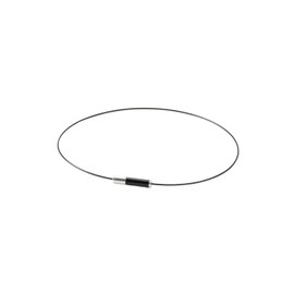 phiten(ファイテン) RAKUWA ネックレス ワイヤー EXTREME ジオメトリー ブラック/シルバー 43cm【肩こり】【首こり】【ファイテン先端技術メタックス採用】