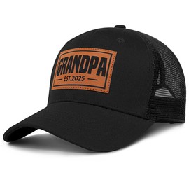 Best Dad Ever Hat - Dad Hat Fathers Day Birthday Gifts for Dad Papa from Daughter Son Black Trucker Hat