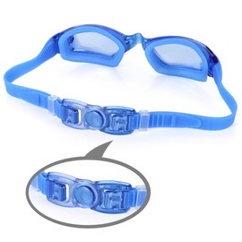 aegend Blue Detachable Clasp Swimming Goggles Plastic Circle Clip