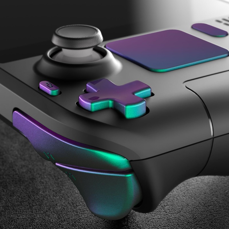 eXtremeRate Replacement Buttons Set for Steam Deck, DIY Buttons ABXY