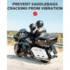 Amazicha Rubber Mounts Support Cushion Hard Saddle Bags Saddlebag Fit