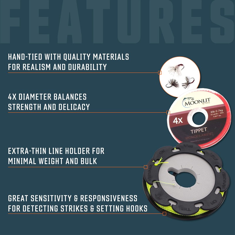 DRAGONtail Basic Tenkara Starter Kit with Premium Furled line (Rod