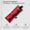 COCOON - Premium - Silk/Egyptian CottonTravelSheet - Monks Red