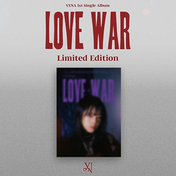 IZ*ONE CHOI YENA LOVE WAR 1st Single Album ( LIMITED