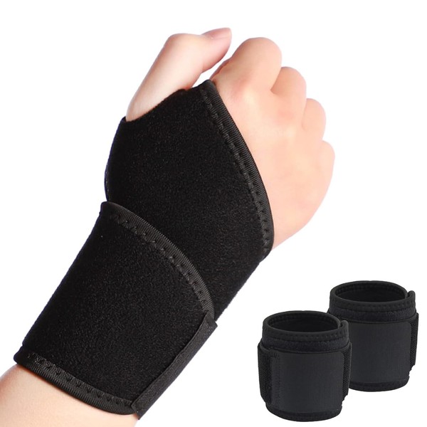 HQYBZP Wrist Bandages, Wrist Bandages Fitness, Adjustable Wrist Support, Bandage Wrist for Men Women, Wrist Splint for Sports and Everyday