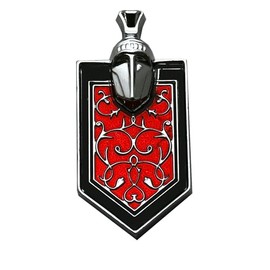 1x Taillight Tail Light or Nose Emblem Car Badge Replacement for 1981-1988 Monte Carlo SS (Chrome)
