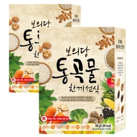 BouiDang 통곡물 한끼선식 2박스 30gx20포 Whole Grain Meal Replacement 2 Boxes 30g x 20 Packs