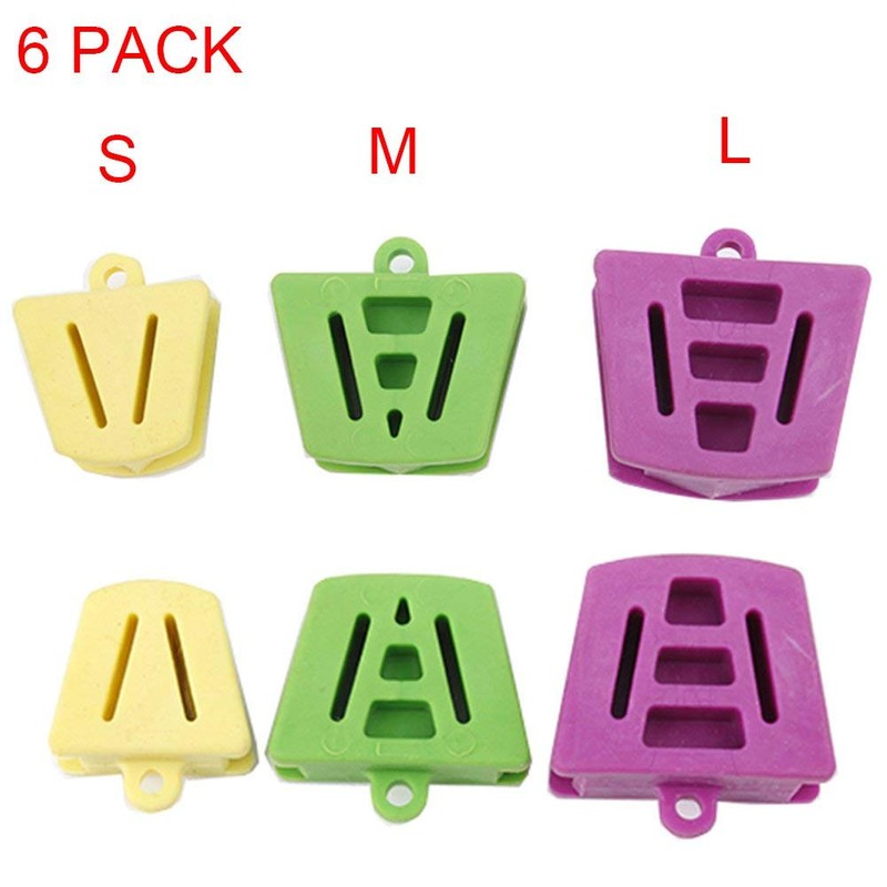 RZJZGZ Dental Oral Silicone Mouth Prop Bite Blocks Latex Free